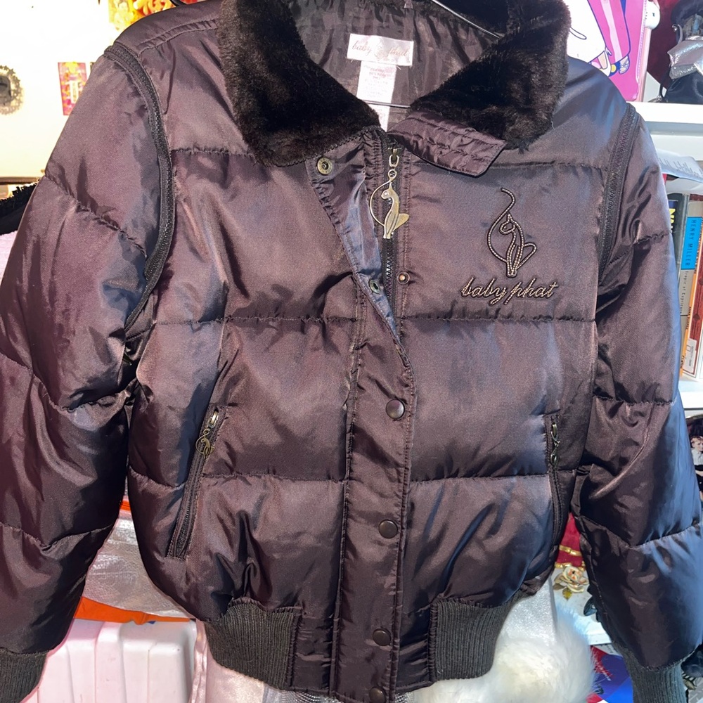 *SOLD* Baby Phat Brown Puffer Jacket